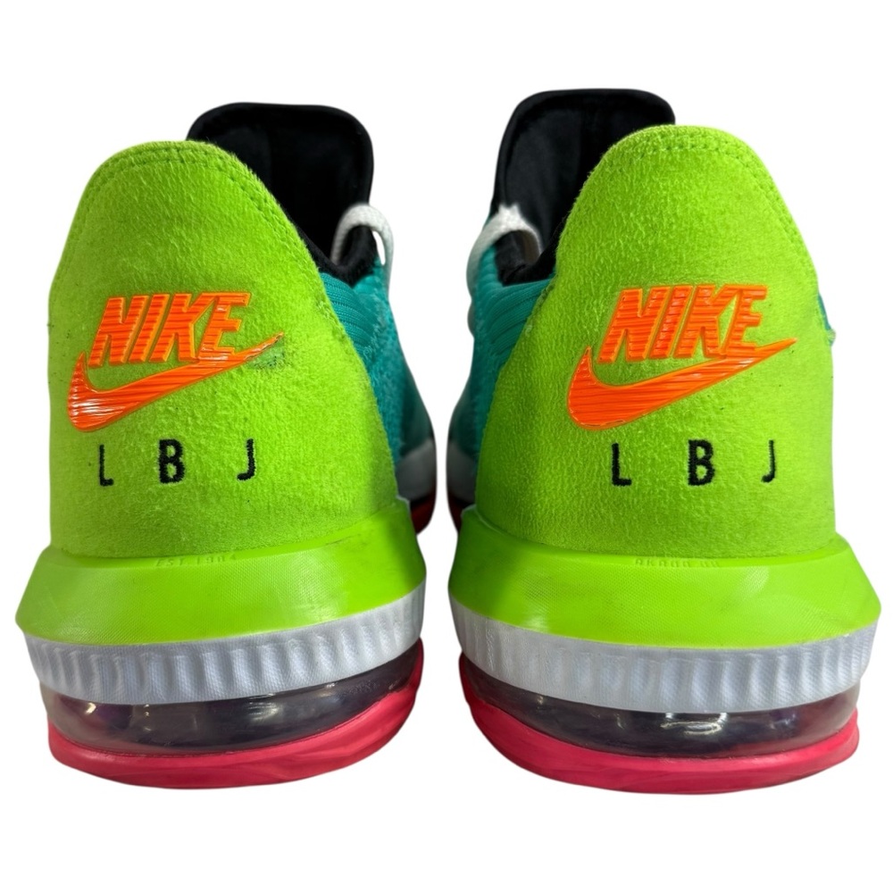 Nike LeBron 16 Low Air LBJ Hyper Jade Basketball Shoes Men’s 11 - Picture 8 of 17